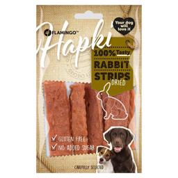 Hapki Rabbit Strips Delicious Dog Snack With Rabbit 85g